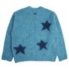 Bluetail Crew Neck Sweater Letter Embroidery Green Azh4sw02gn