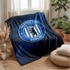 Hertha bsc FC Coperta Morbida in Flanella Pile Leggera Accogliente Calda Coperta Plaid per Divano Letto Arredamento Casa
