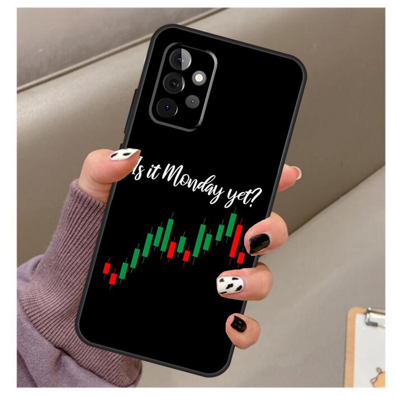 Day Trader Trader Trading Case For Samsung Galaxy A33 A13 A53 A34 A54 A14 A15 A16 A26 A36 A56 A12 A32 A52 A06 A35 A55