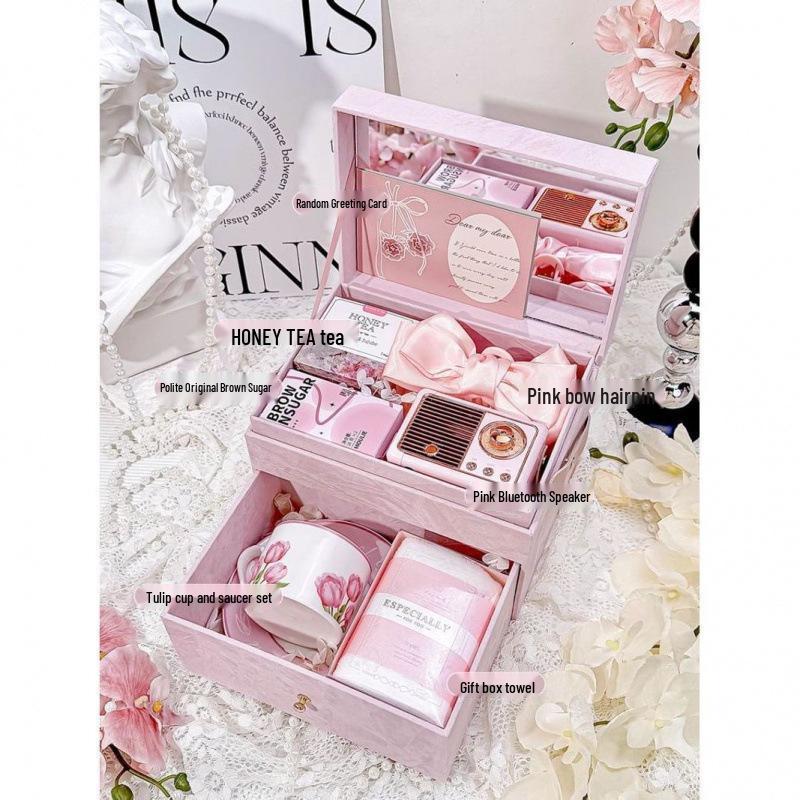 Luxury Bridesmaid Gift Box: High-End, Practical Souvenir for Best Friends, Women, and Nurses' Day.