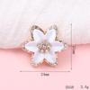Five-Petal Diamond Flower Snowflake DIY Phone Shell Sticker