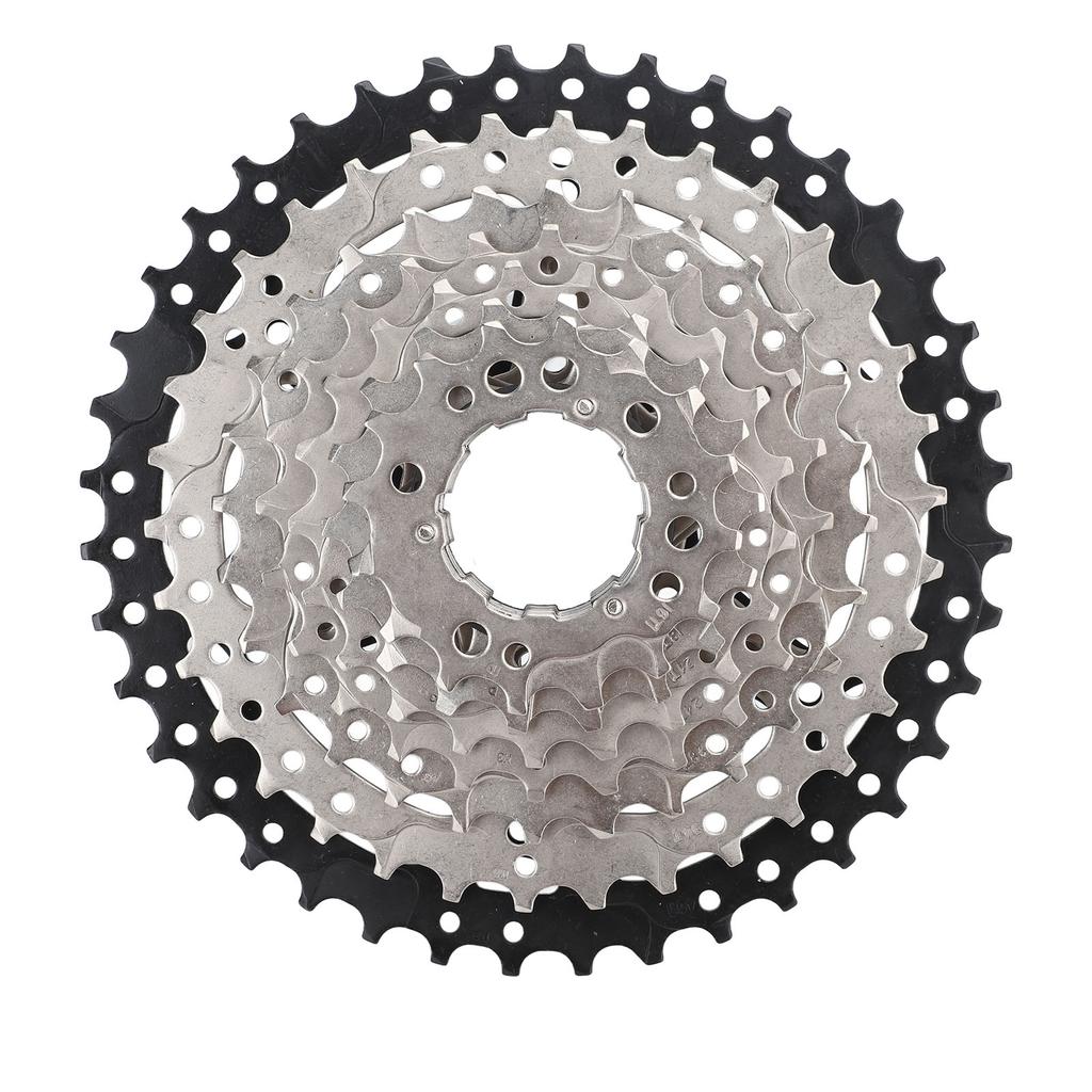 9-fach Kassette 12-40T Fahrradkassette Aluminiumlegierung Fahrrad Freilauf Sanfte Rotation Geräuschlos