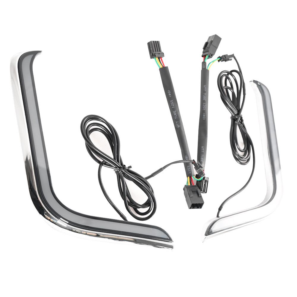 Black Chrome Motorcycle Headlight for Harley 96-13 Road/Street Glide & Road King