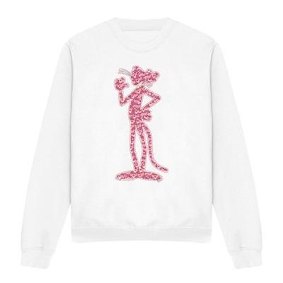 Pink Panther Unisex Adult Heads Sweatshirt