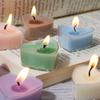 Creative Heart-shaped Confession Scented Candle Household Tea Wax-free Tea Romantic Love Small Candle Fire Paint Wax