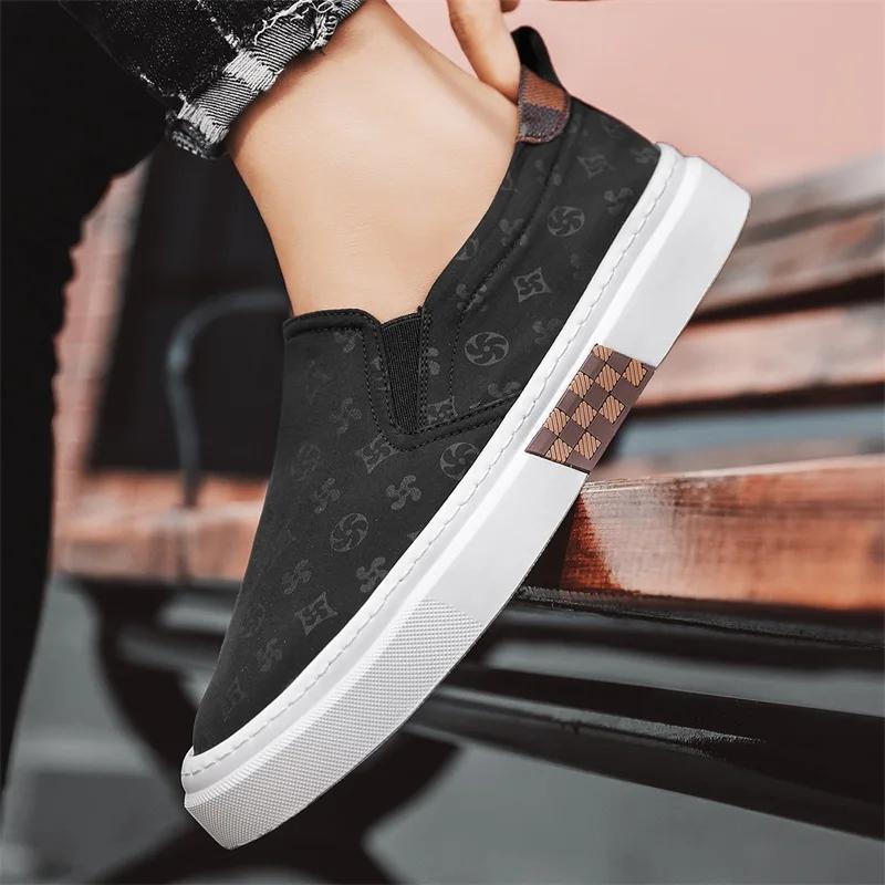 Fashion Shoes For Men's 39-44 Fashion Calico Shoes Comfortable Casual Outdoor Shoes Spring Specials Flat Men's Sneakers