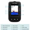 Portable Fish Finder Intelligent Night Fishig Water Depth Echo Sounder Handheld Sonar Castable Kayak Boat Fishfinder Transducer Fishing