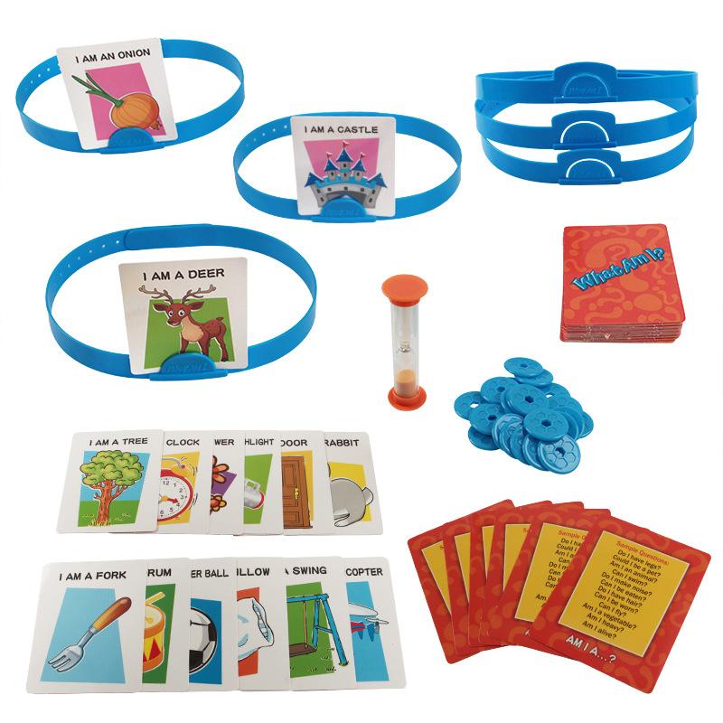 Kinderbilderraten Brettspiel Wer Was Bin Ich Party Interaktives Lustiges Spielzeug Eltern-Kind Familie Erwachsener Mehrspieler Kartenspiel