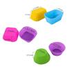 12/24 Peças Divisórias de Silicone para Marmita Divisórias de Bento para Marmita Divisórias de Prato Copos Molho de Salada Para Acessórios de Almoço de Crianças