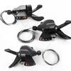 Bicycles Brake Levers Shifter with Gear Indicators Brake Cable for Moutain Bikes