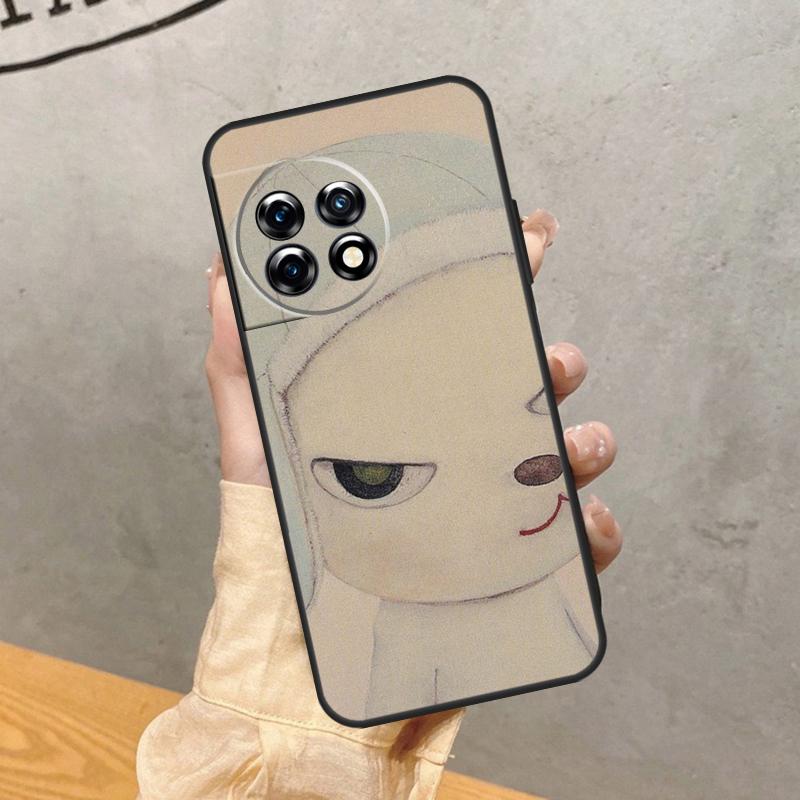 Yoshitomo Nara Case For OnePlus Nord 5 CE 2 3 4 Lite N20 N30 OnePlus 15 13 12 11 13T 10T 12R 13R 15R Cover