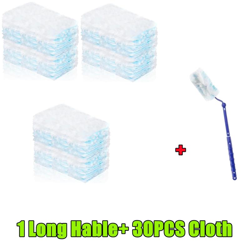 New 50-10PCS Dusting Brush Disposable Electrostatic Absorbent Fiber Duster Air-condition Car Furniture Cleaning Duster Set Tools