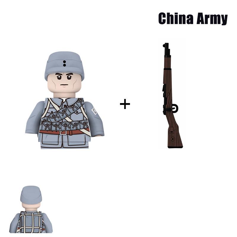 Kinderspielzeug WW2 Militär Armee Bausteine US UK Sowjet China Frankreich Soldaten Mini Actionfiguren Spielzeug für Kinder Weihnachtsgeschenke