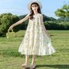 Girls Sleeveless Summer Dress for Big Kids Princess