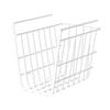 Unterschrank-Regalkorb-Organizer, Metalldrahtgestell, zum Aufhängen, zusätzliches Lagerregal mit Telefonhalter