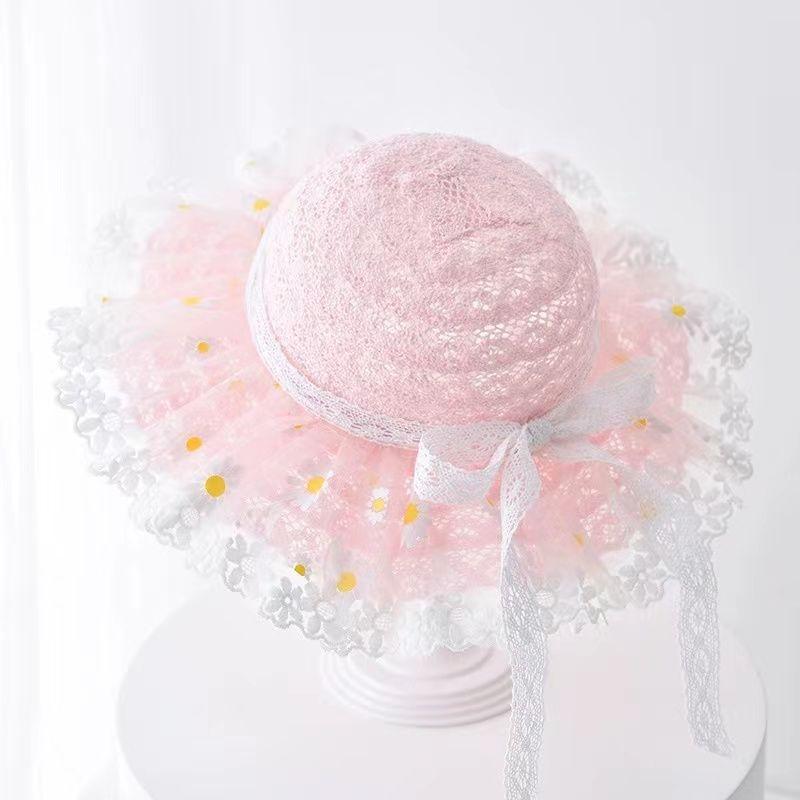 Baby Hat for Spring Outings, Sun Protection, Woven Straw Hat for Children's Summer Leisure, Thin Sunshade Hat for Boys