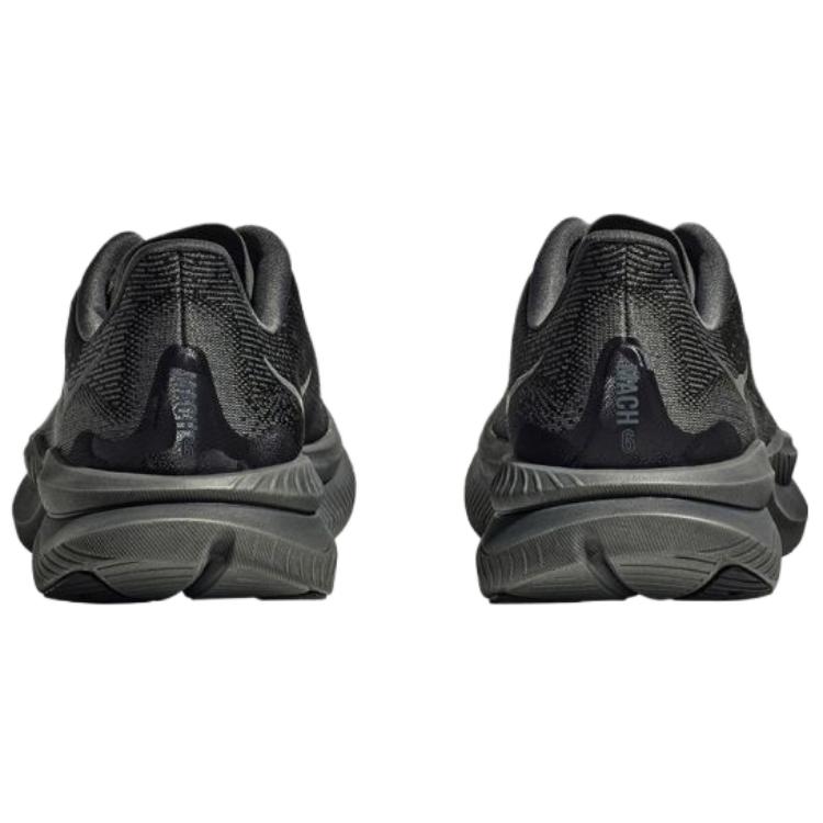 HOKA One One Mach 6 Comfortable Lightweight Slip-Resistant Durable Low-Top Training Racing Running Shoes Men Sneaker Black 1164032-BBLC