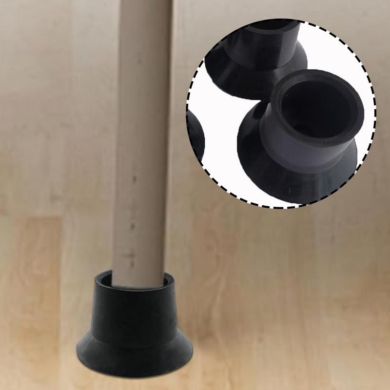Set di 6 Puntali in Gomma per Gambe Trampolino Copritubo Letto Elastico Accessori Manicotto Tubo Base Letto Elastico Assorbimento degli Urti Rumore