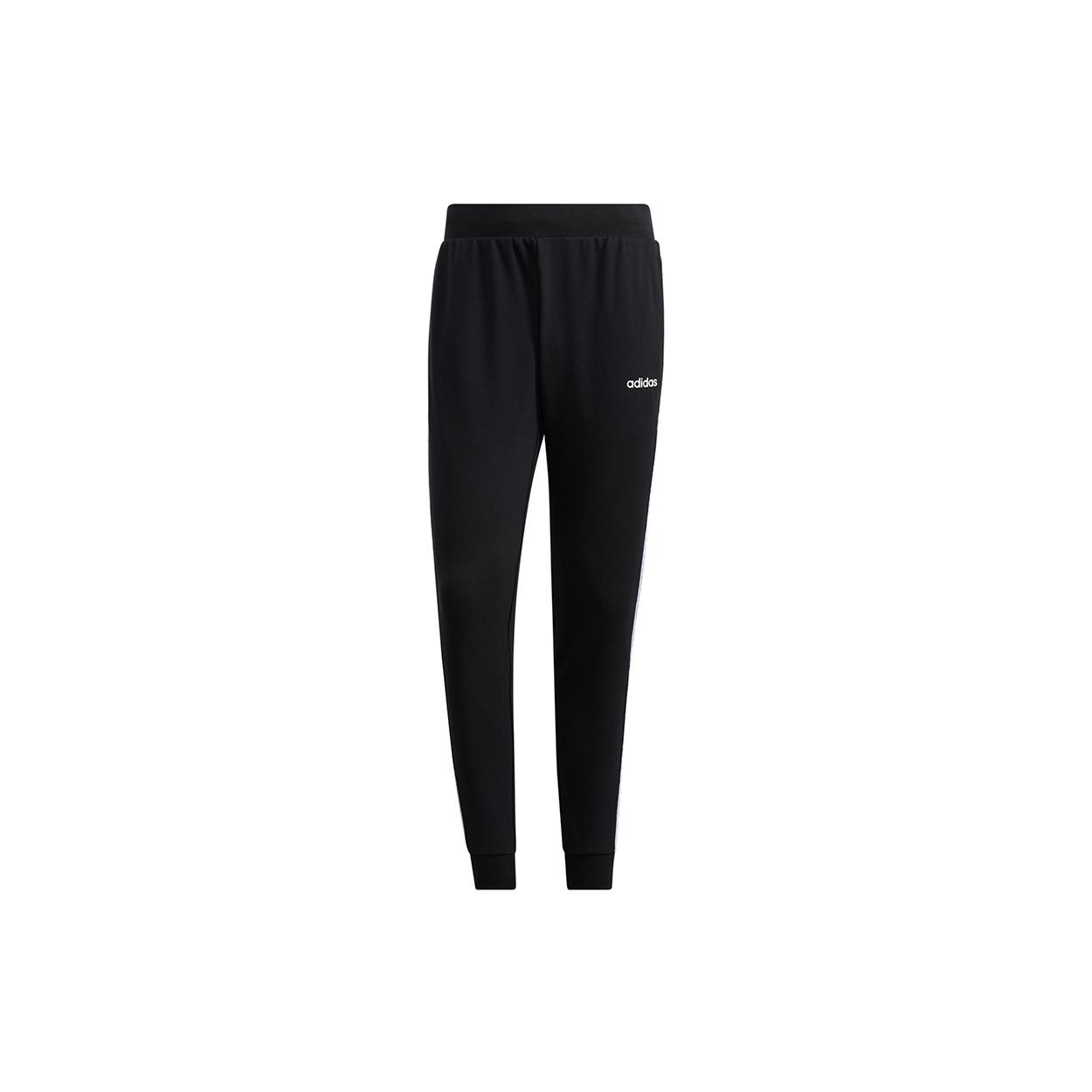 Men s adidas neo Ce 3s Knit Casual Breathable Sports Bundle Feet Long Pants/Trousers Black H14191 M