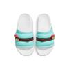 Air Jordan Super Play Slide 'Island Green Laser Orange' (Unisex) Island Green / Laser Orange / White / Black / Lightning Crimson / Metallic Silver