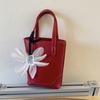 Solid Color Water Bucket Bag With Soft Pu Leather And Inner Phone Pocket For Summer Fashion