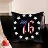 Cool A-American Flag Pillowcase Living Room Sofa Cushion Cover Bedroom Room Bed Pillow Cover Home Decoration