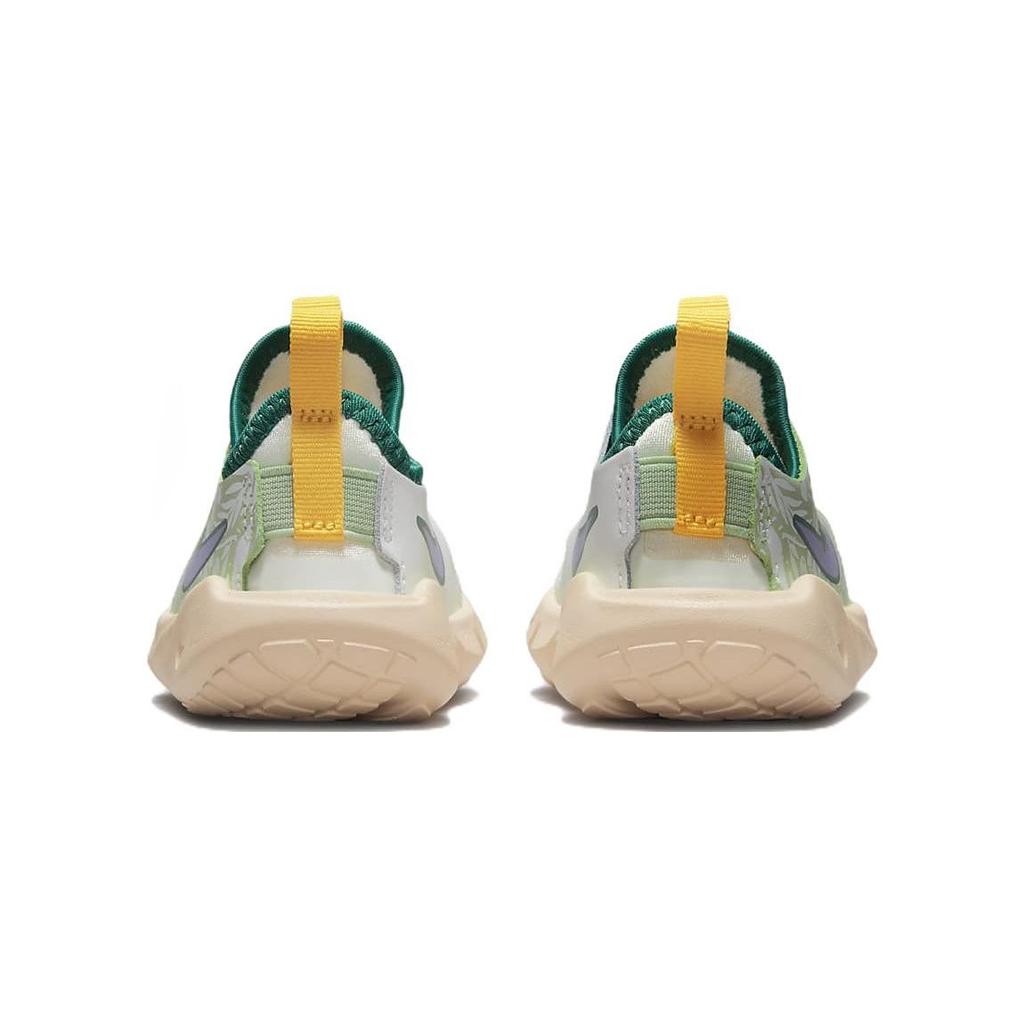 Nike Flex Runner 2 Lil TD Rabbit And Mushroom Baby Sneakers White Summit-White Honeydew DQ0575-100