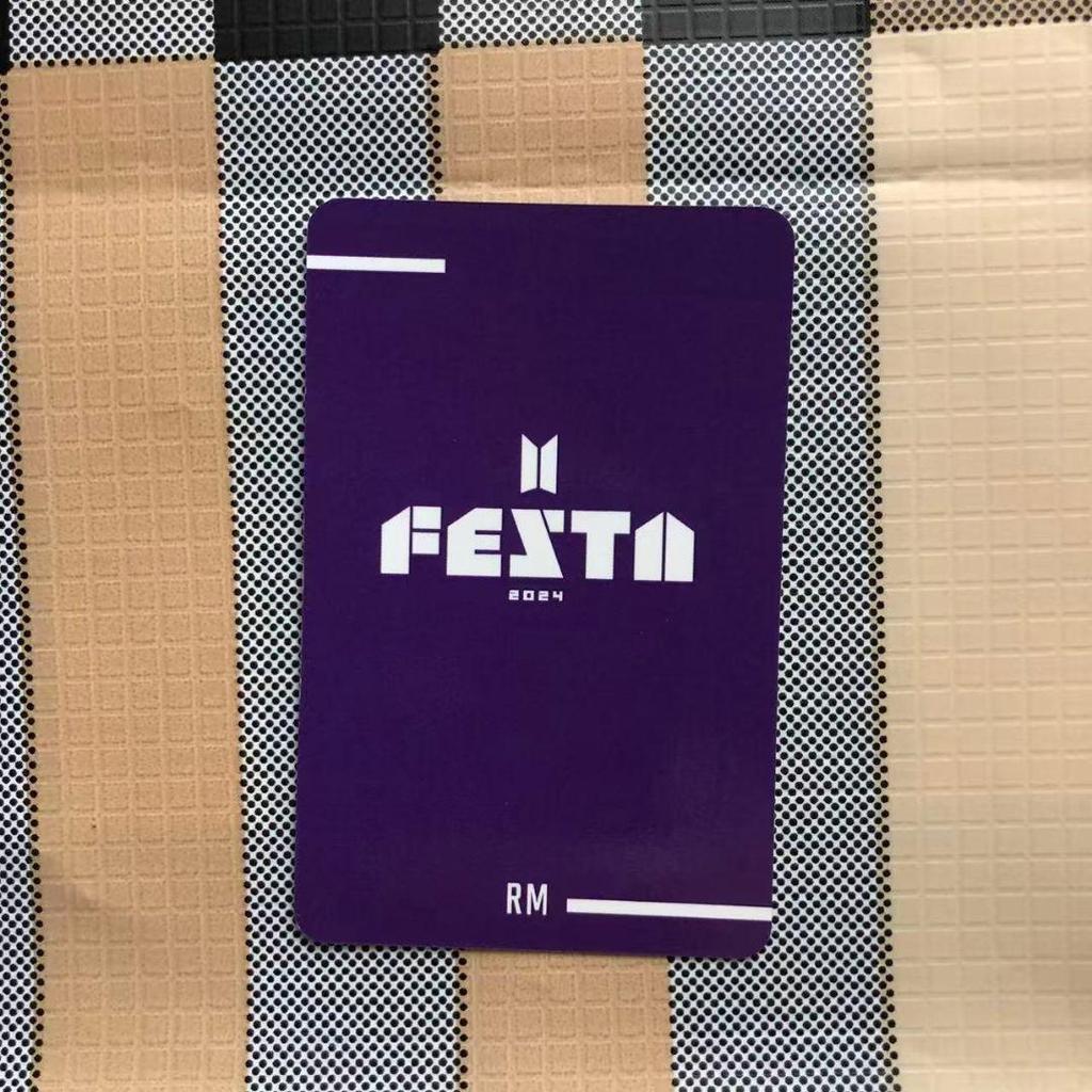 [USED] BTS FESTA 2024 Korea ARMY Lounge Bonus Namjoon Trading Card