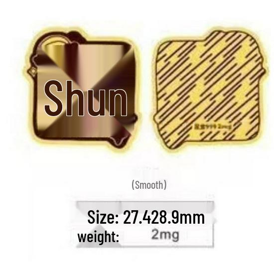 Shuibei 999 Pure Gold Princess Phone Sticker & Magnet Set - Prosperity, Peace, and Joy Design