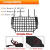 Car Trunk Isolation Net Pet Barrier Cargo Divider Safety Mesh for Jeep Wrangler JK JL 2007-2025 4-Door Interior Accessories