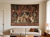 Böhmische Wandteppich Wandbehang Ästhetische Zimmerdekoration Naturlandschaft Wald Wandkunst Heimtextilien Schlafsaal Dekor Vintage Überwurf Strand
