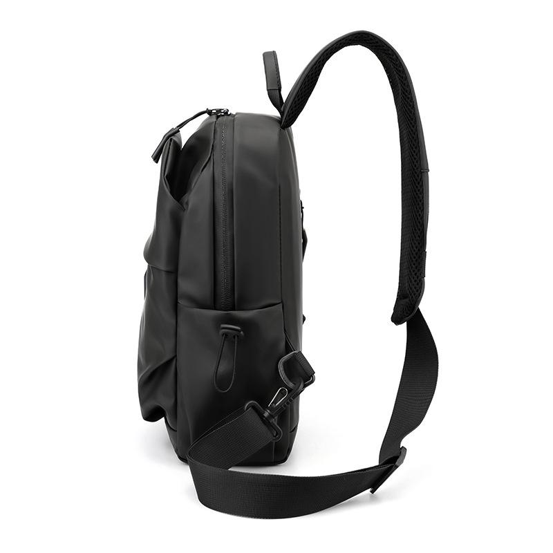 2024 Men's Large-Capacity Fashion Waist Bag - Oxford Cloth Running Chest Bag