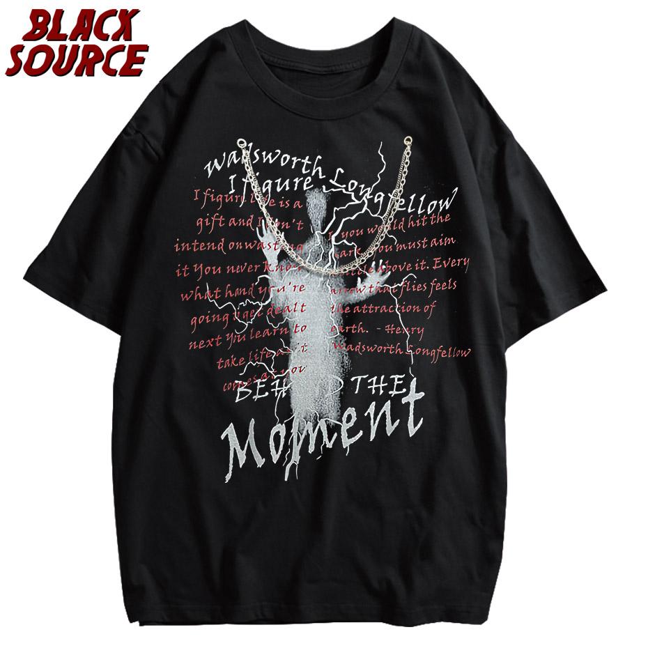 

Summer Washed Digital Printing TShirt Streetwear Mens TShirts Oversize Tops Tees T Shirt Harajuku Short Sleeve Hip Hop Tshirt M