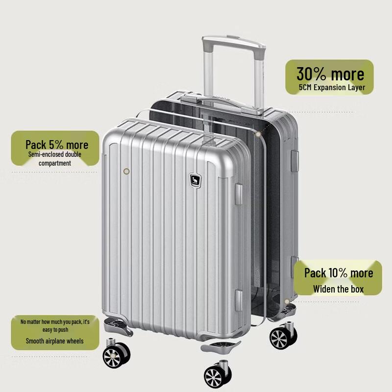OIWAS 20-inch Expandable Hardside Luggage