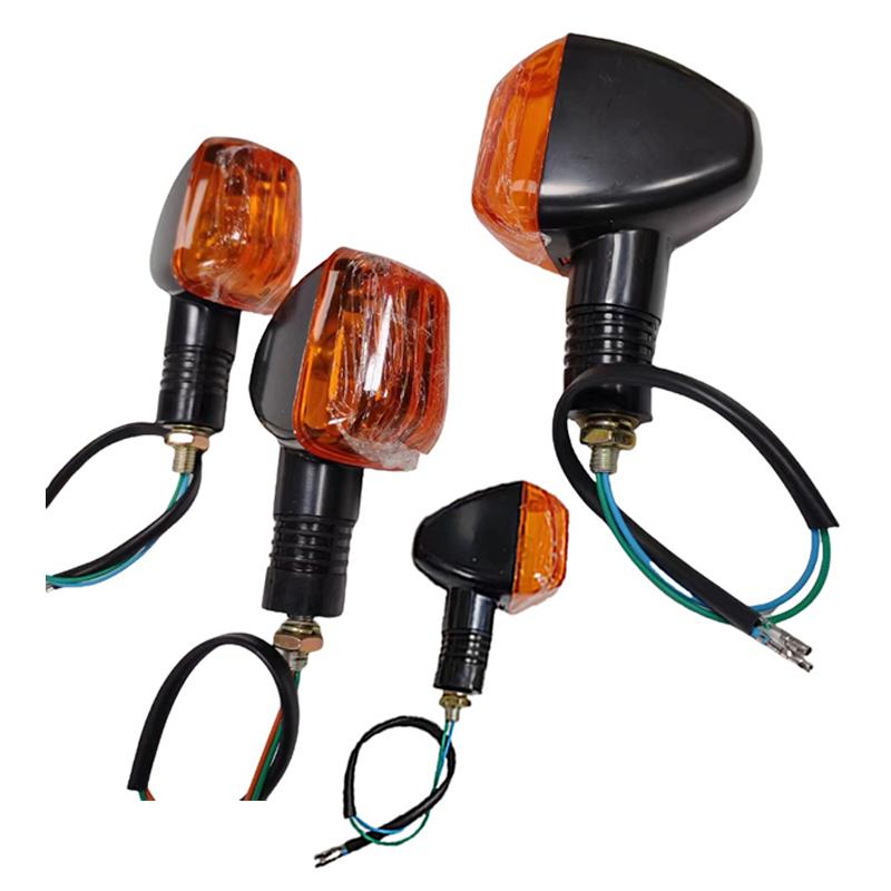 Universal Motorcycle Signal Turning Light for Haojue Suzuki Qjmotor GT125 EN125 HJ150 HJ125 Indicator Flasher Yellow Winker