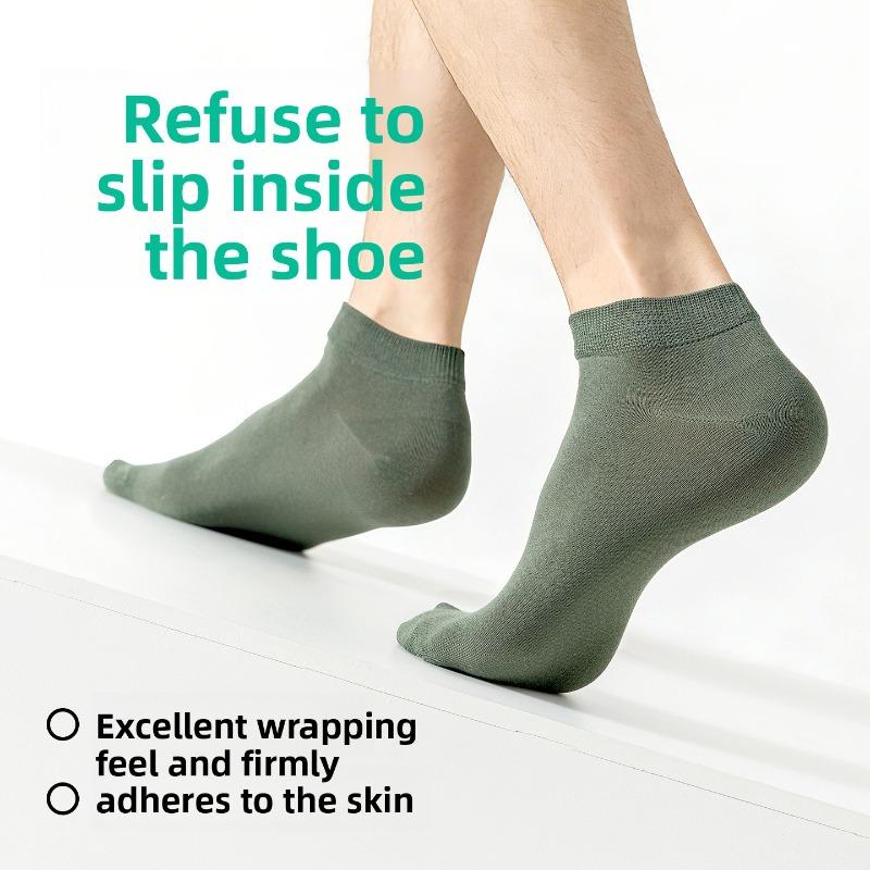Thin Style Silk-cotton Socks for Men, Odor-resistant Short Style Socks, Summer Men's Socks, Antibacterial and Breathable, Short Tube Socks