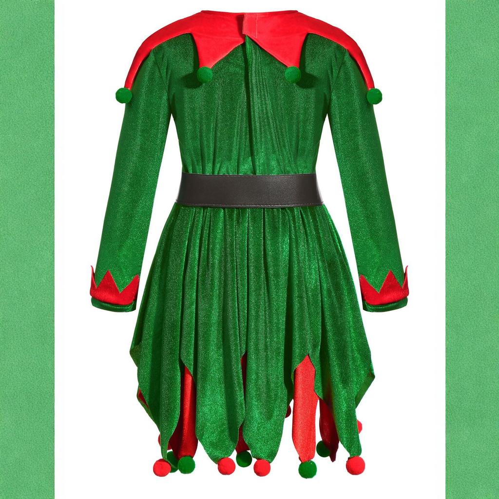 Children's Christmas Costumes, Holiday Party Christmas-themed Performance Cosplay Costumes