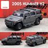 Maßstab 1/64 Hummer H2 SUV Spielzeugauto Modell JKM 1:64 Geländesport Miniaturfahrzeug Freilauf Druckgusslegierung Sammlung Geschenk Kinder