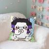 SShinobus KKochous Case Plush Fabric Soft Pillowcase Double Sided Print Cushion Cover Household Gifts