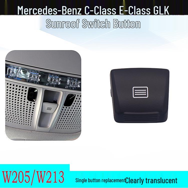 Compatible Sunroof Switch & Interior Light Button for Mercedes-Benz C-Class, E-Class, GLC (W205/W253/W213)