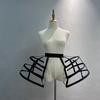 Women's Baroque Pannier Petticoat Victorian Bustle Cage Hoop Skirt Underskirt Crinoline Cosplay Vintage