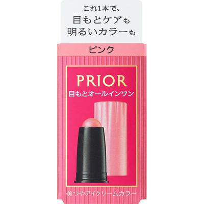Prior Glossy Eye Cream Color Pink 3g Contour des yeux (ombre à paupières et couleur des yeux) Pour l'utiliser, placez le support dans le support vendu séparément pour le PRIOR