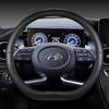 PU Leather Car Steering Wheel Cover For Hyundai Tucson  2022 NX4 Elantra  Sonata 10th   2022 Auto Accessories