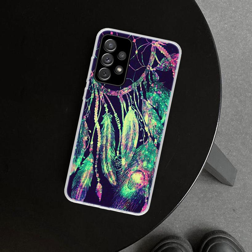 Dream Catcher Watercolor Phone Case for Samsung Galaxy A17 A16 A26 A36 A56 A57 A37 A15 A25 A35 A55 A14 A24 A34 A54 A13 A23 A33 A