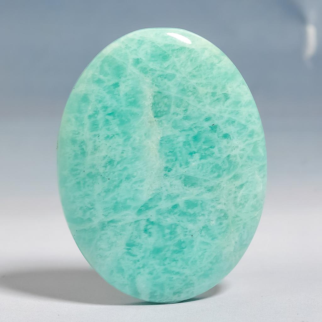 Amazonite 3.4x4.4mm Natural Cabochon Fine Loose 83.9Cts. B4g27
