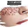 Eelhoe Shimmer Body Skin Gel (Silver) Makeup Fish Scale Glitter Gel For Stage Performance Makeup Eyeshadow