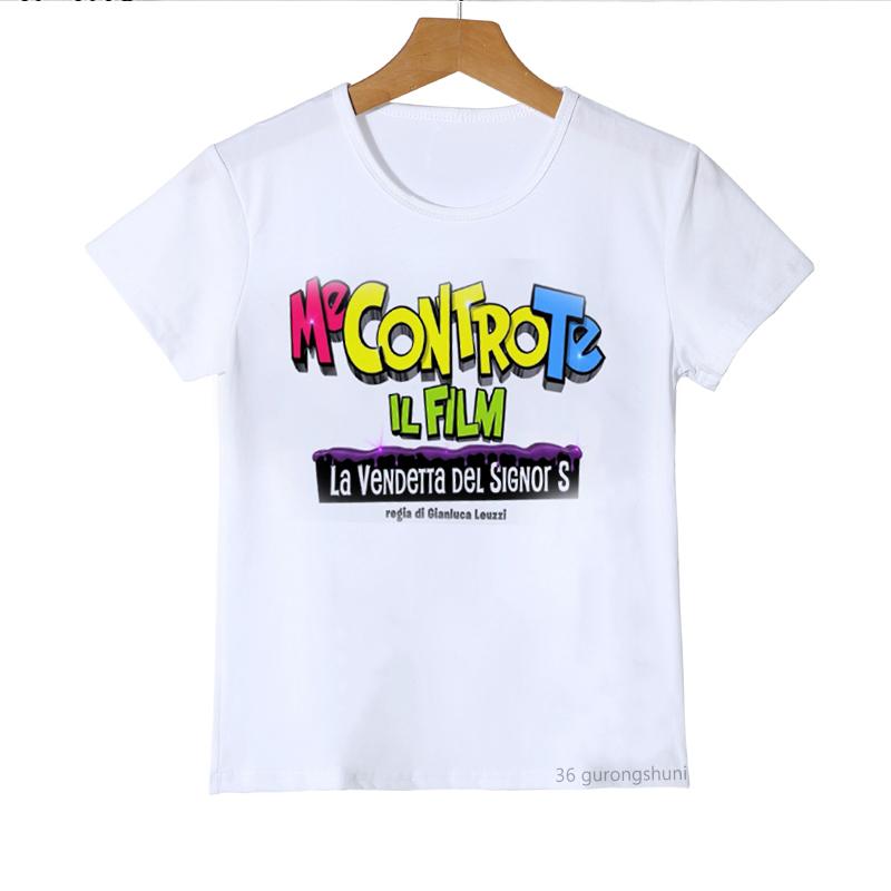 

Kawaii Me Contro Te T Shirt Hot Italy Children S Songs Print Kids Clothes Boys T-Shirt Girls Shirt Short Sleeve Tops 100