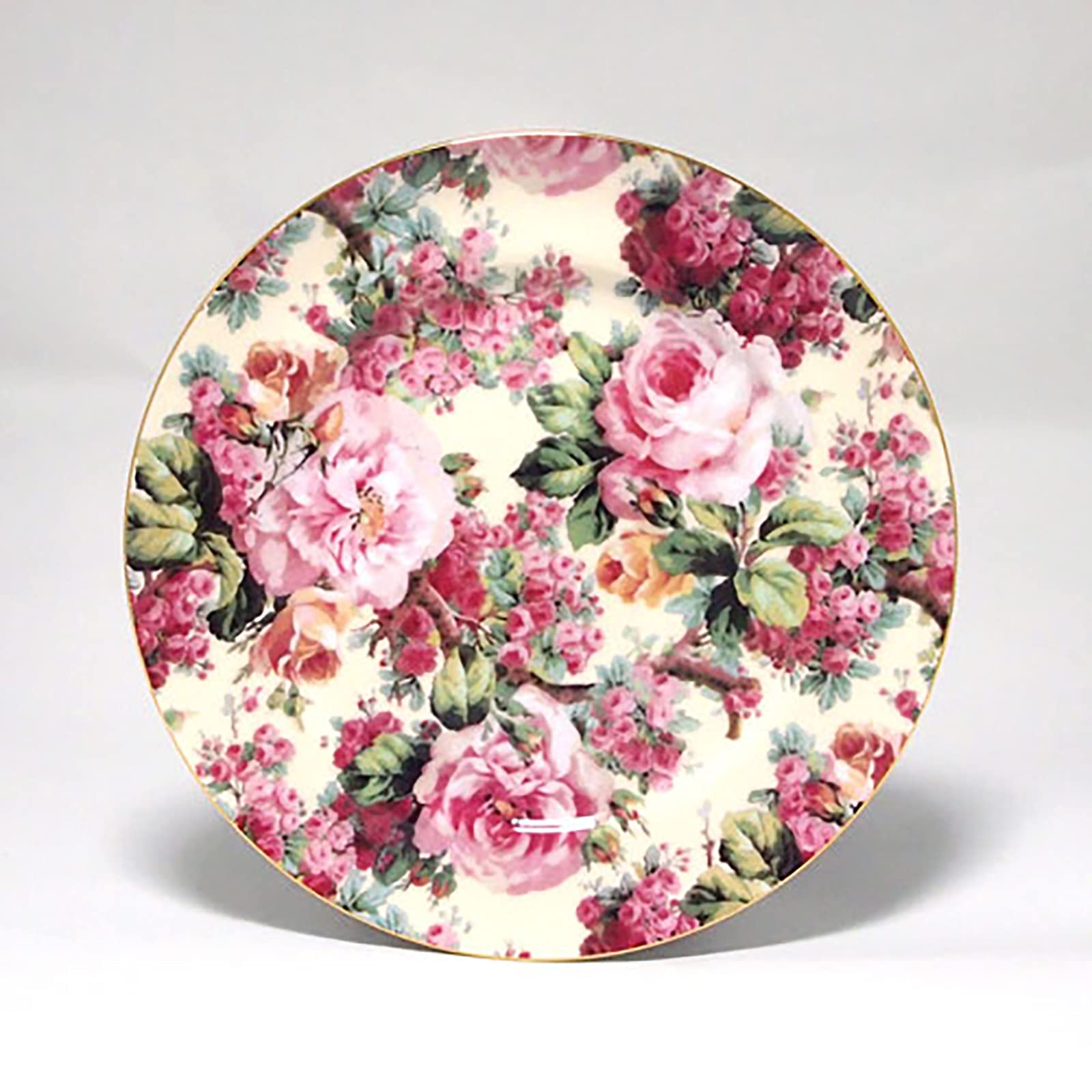 

Aynsley Old Roses Tea Plate, approximately 21cm in diameter, STCL00008U