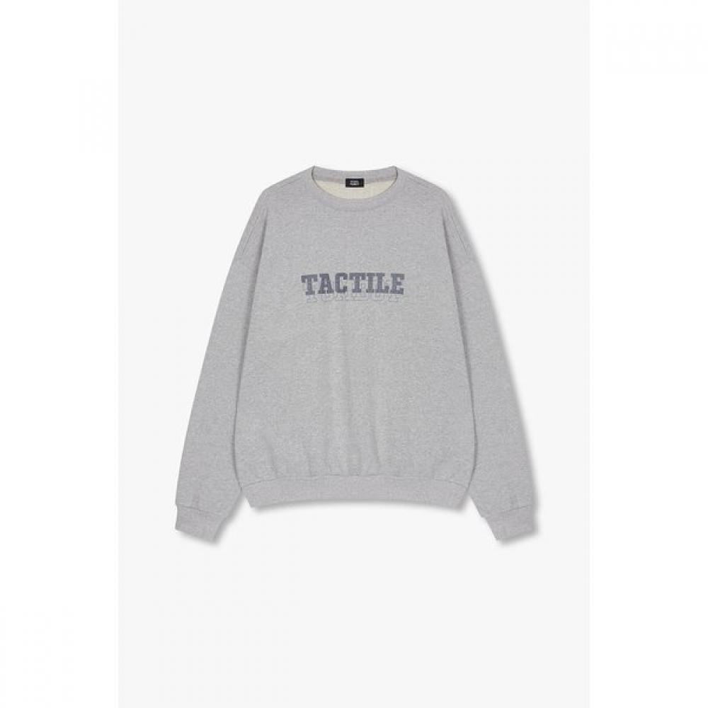 Tomboy Logo Stitch Print Pigment Sweatshirt 91m5122212ar 84 dark grayL100105 6390₽