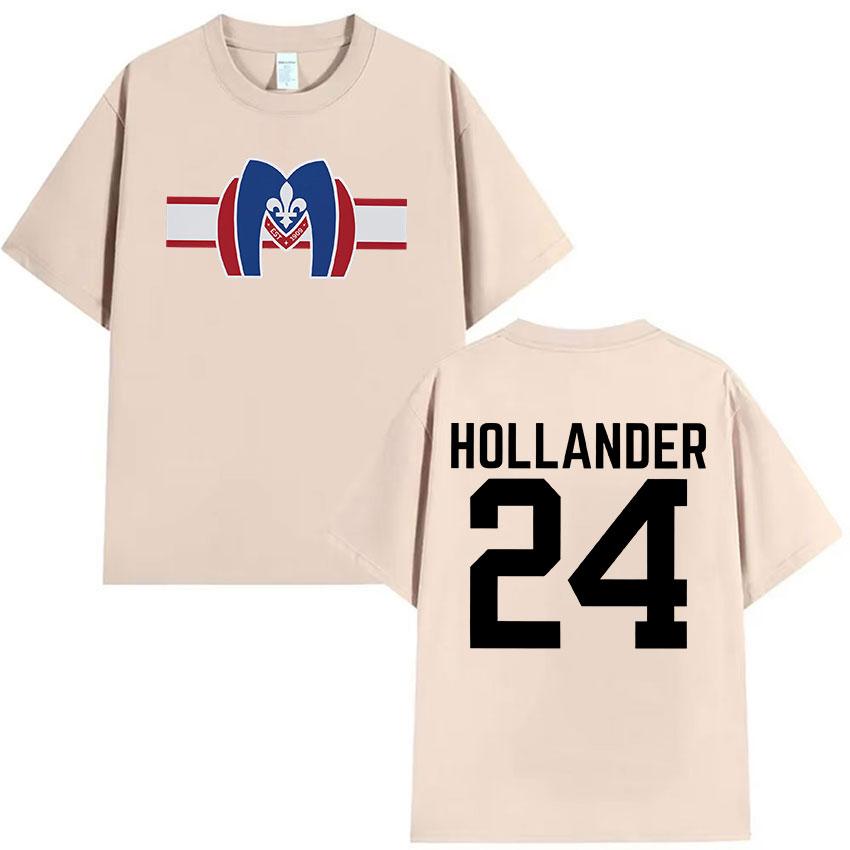 Heated Rivalry Shane Hollander 24 Graphic T Shirts Men Women Casual Cotton Short Sleeve Tshirt Retro High Quality Fashion Tees